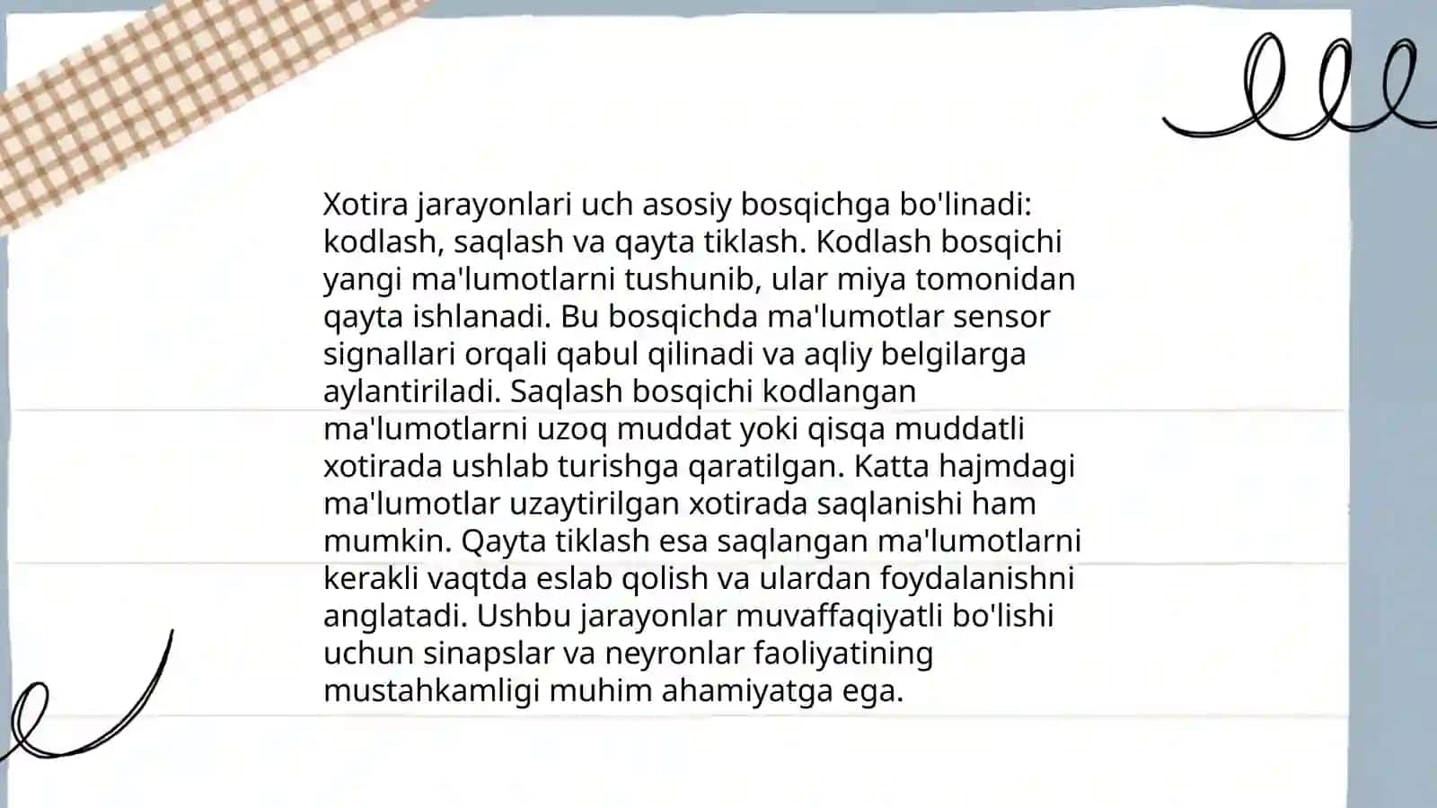 Xotira mangulik ifodasi 4