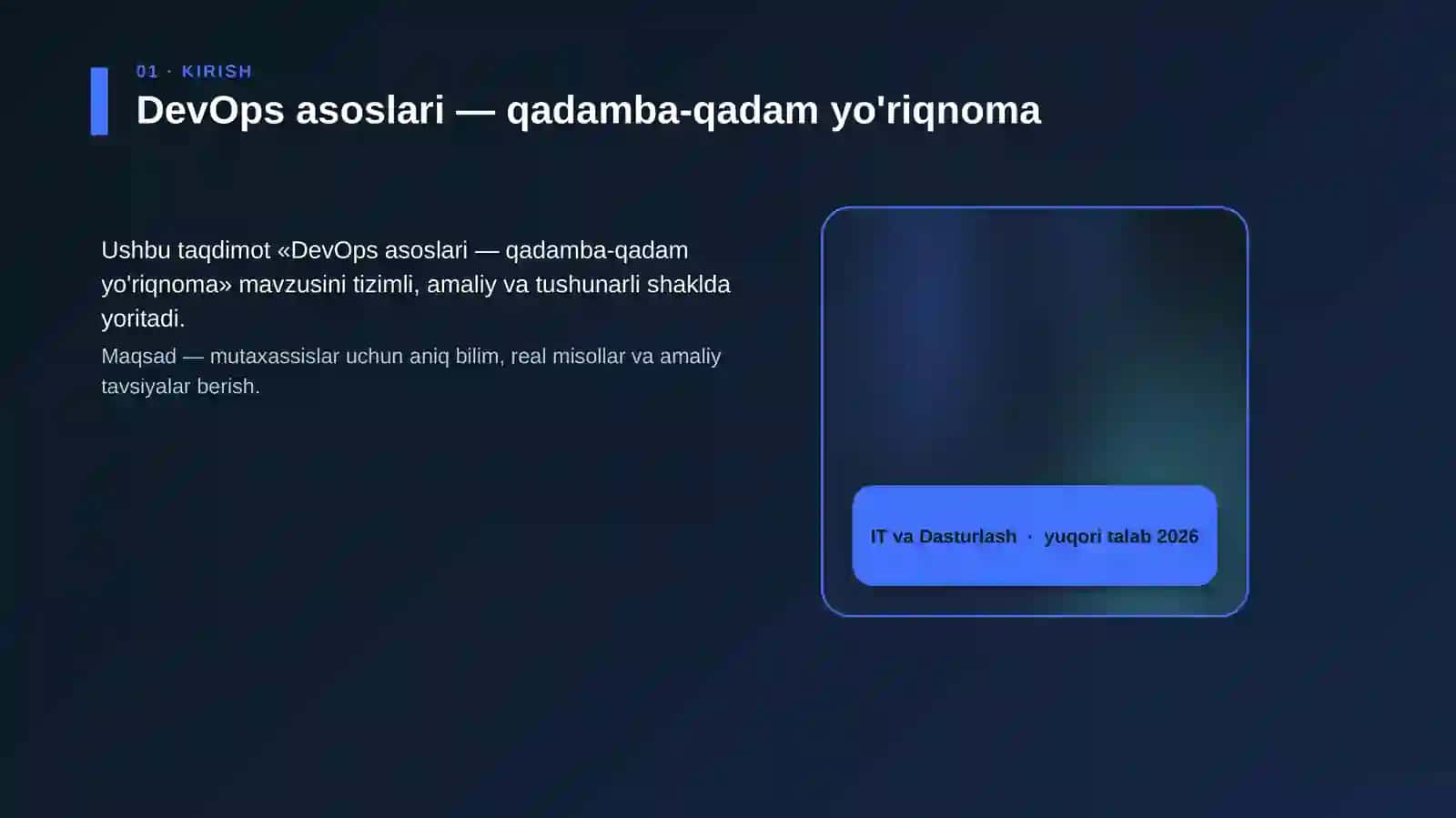 DevOps asoslari — qadamba-qadam yo'riqnoma 4