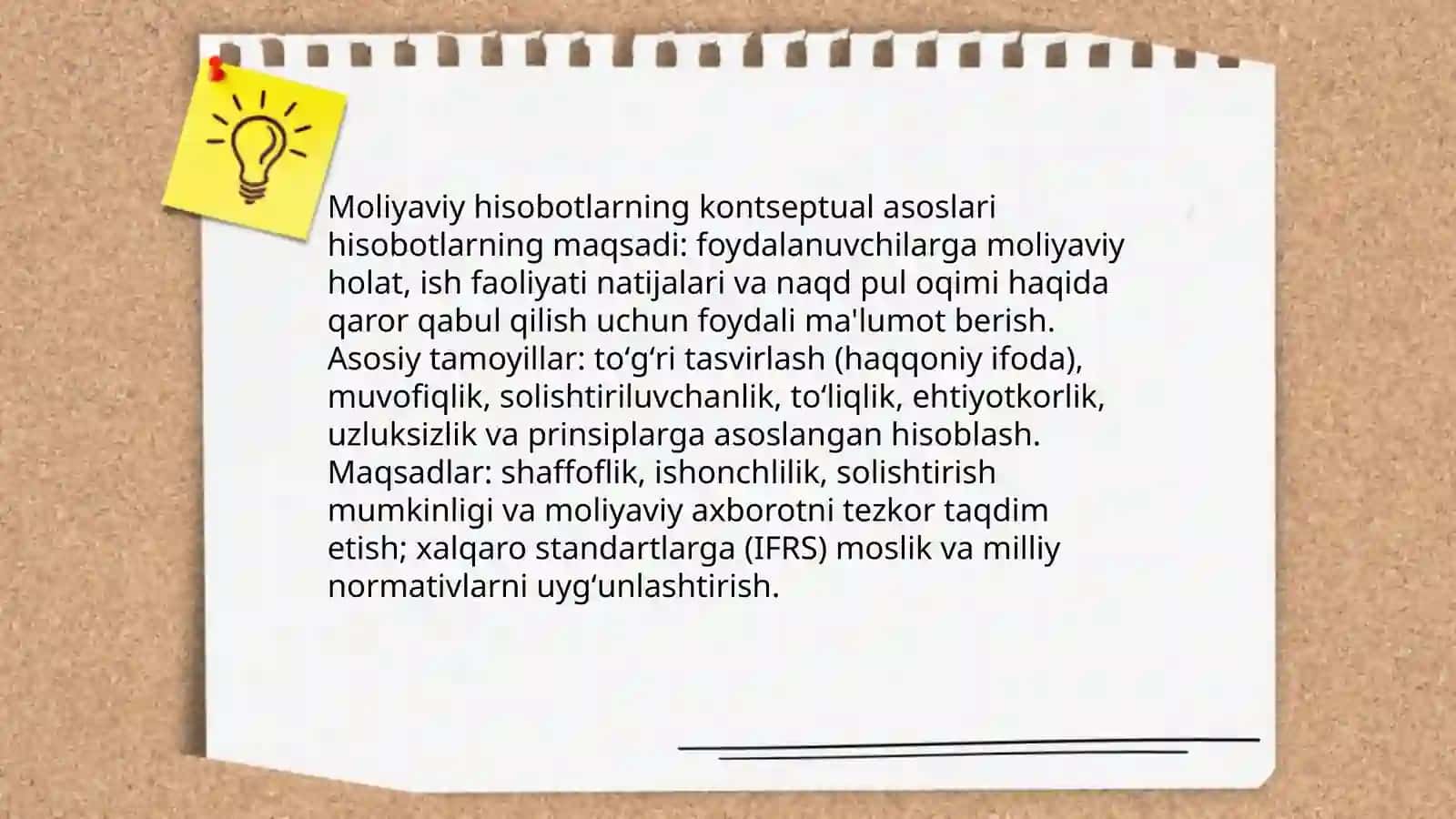 Moliyaviy hisobotlarning normativ-huquqiy va kontseptual asoslari 4