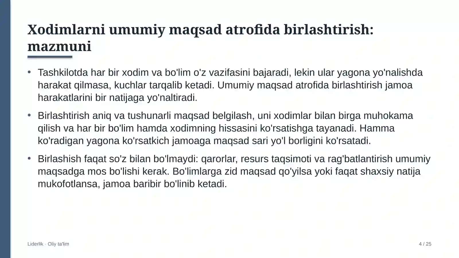 faktoring kompaniyalarida xodimlarni umumiy maqsad atrofida birlashtirish 7215 4