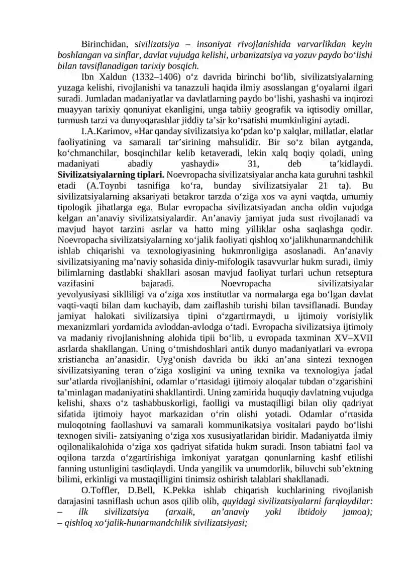 TARIXIY JARAYONDA JAMIYATNING MADANIY VA MA’NAVIY QADRIYATLARI 4