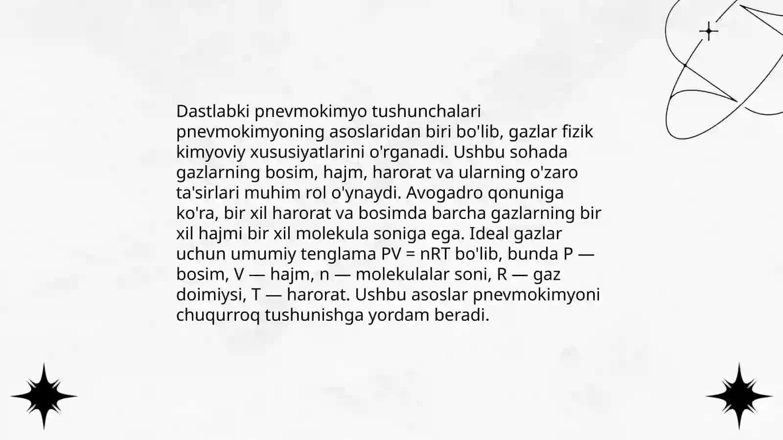 Pnevmokimyo fanining paydo bo'lishi va rivojlanish tarixi 4