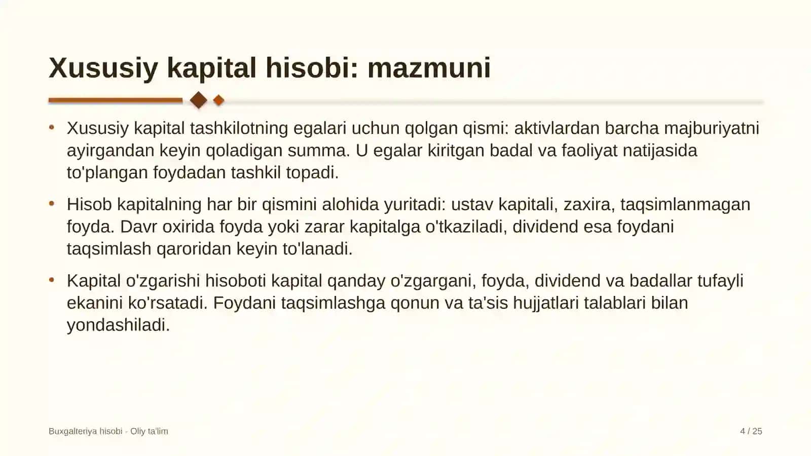 suyultirilgan gaz ishlab chiqarishda xususiy kapital hisobi 9740 4