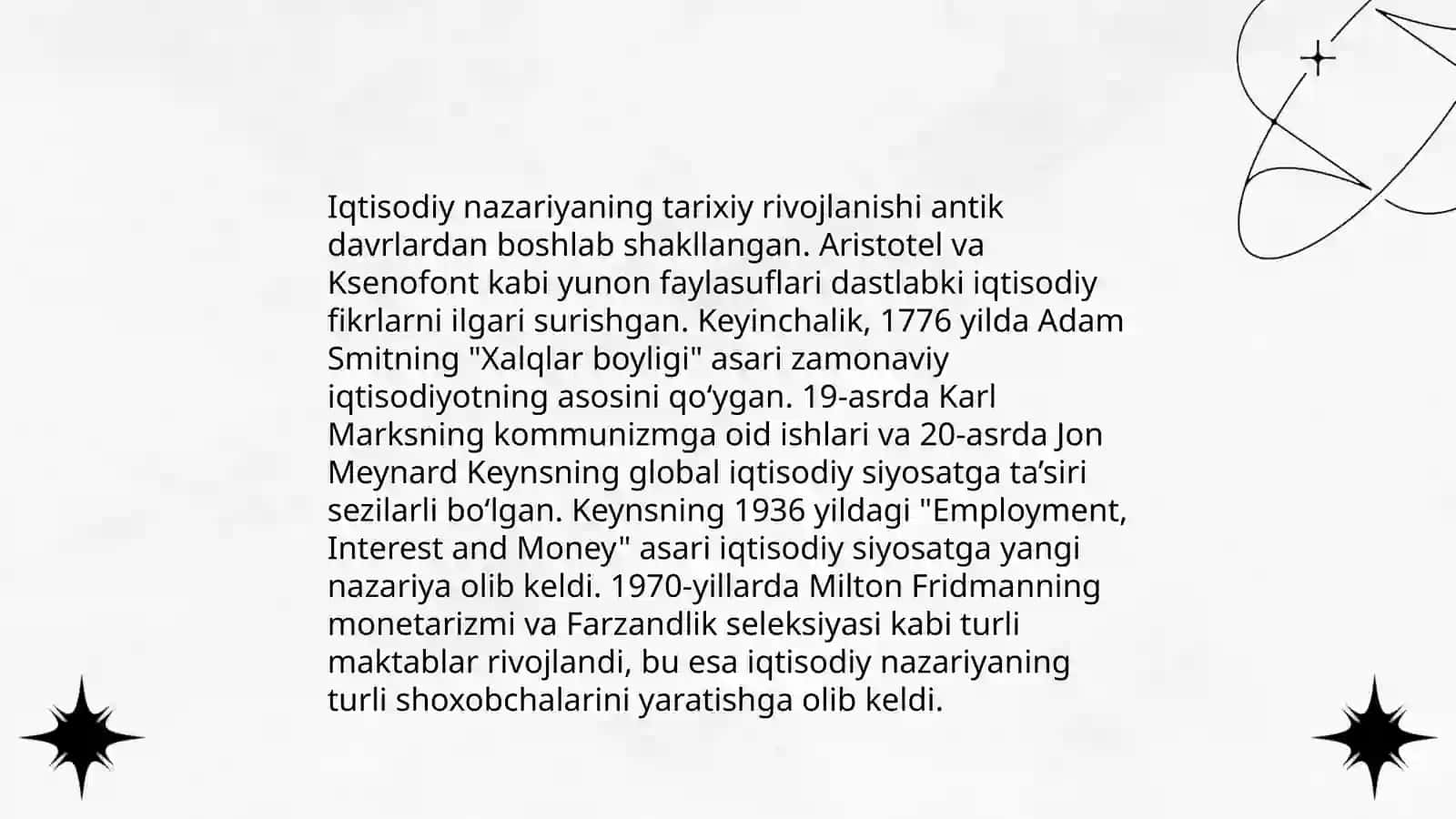 Iqtisodiy nazariya fanining funksiyalari va mantiqiy tarkibi 4