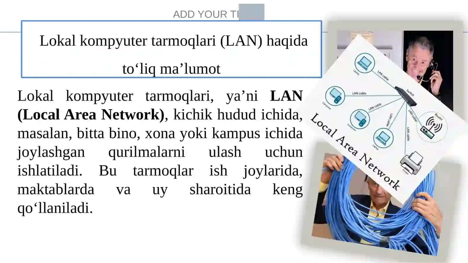 Lokal kompyuter tarmoqlari 4