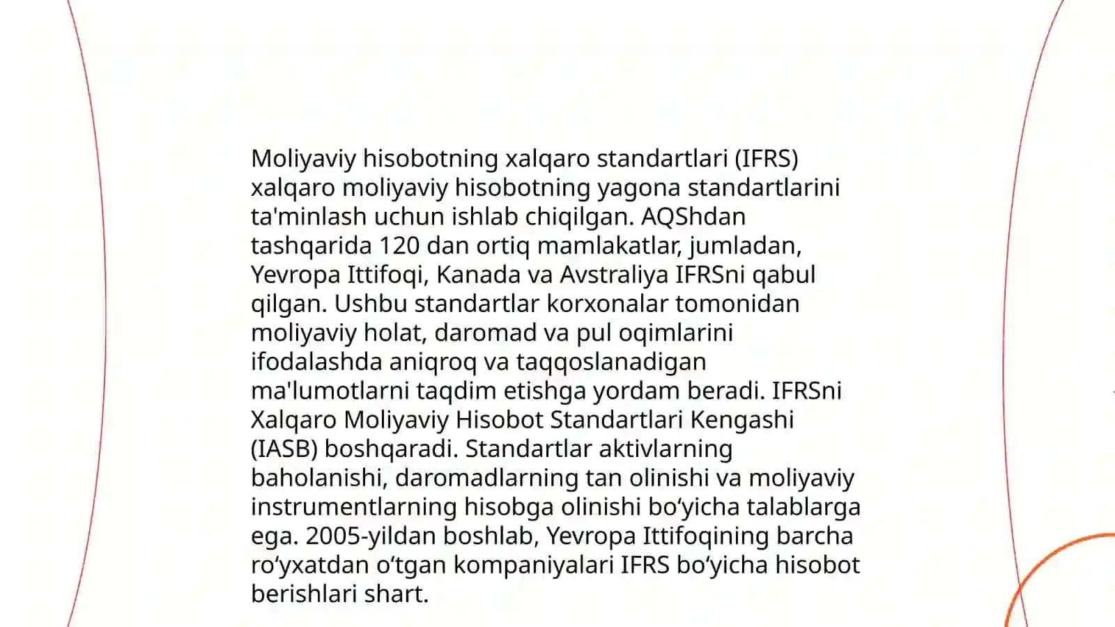 Moliyaviy hisobotning xalqaro standartlari (IFRS) 4