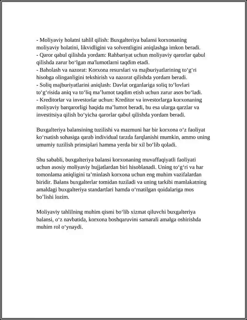 BUXGALTERIYA BALANSI VA UNING TUZILISHI 4