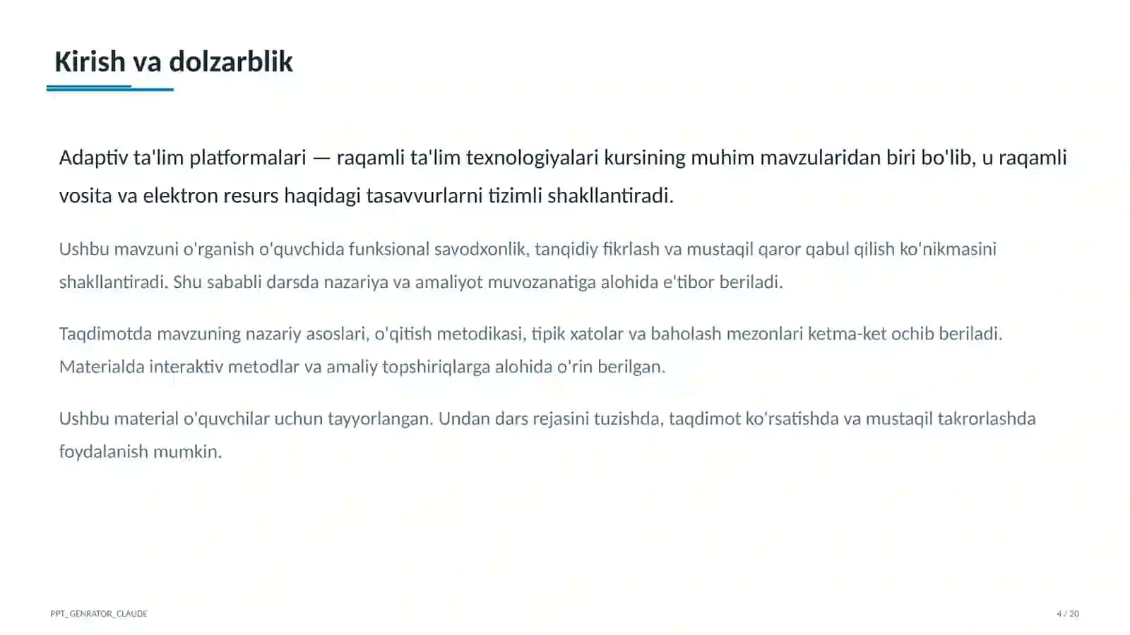 Adaptiv ta'lim platformalari 4