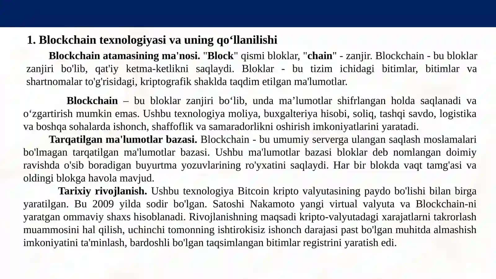 Blokcheyntexnologiyalarivaularningiqtisodiyotdagiqo‘llanilishi 4