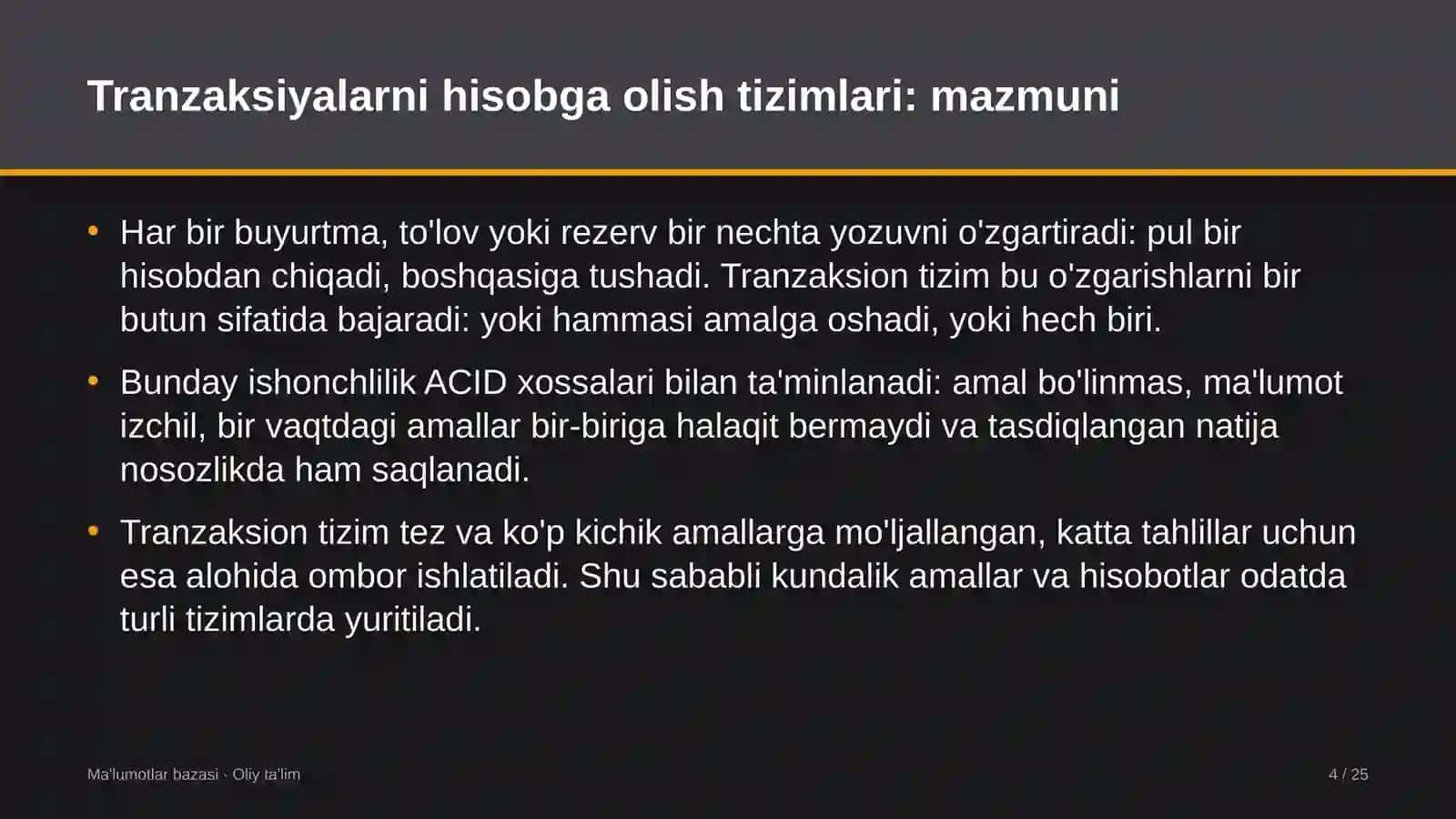 qandolatchilik sexlarida tranzaksiyalarni hisobga olish tizimlari 8315 4