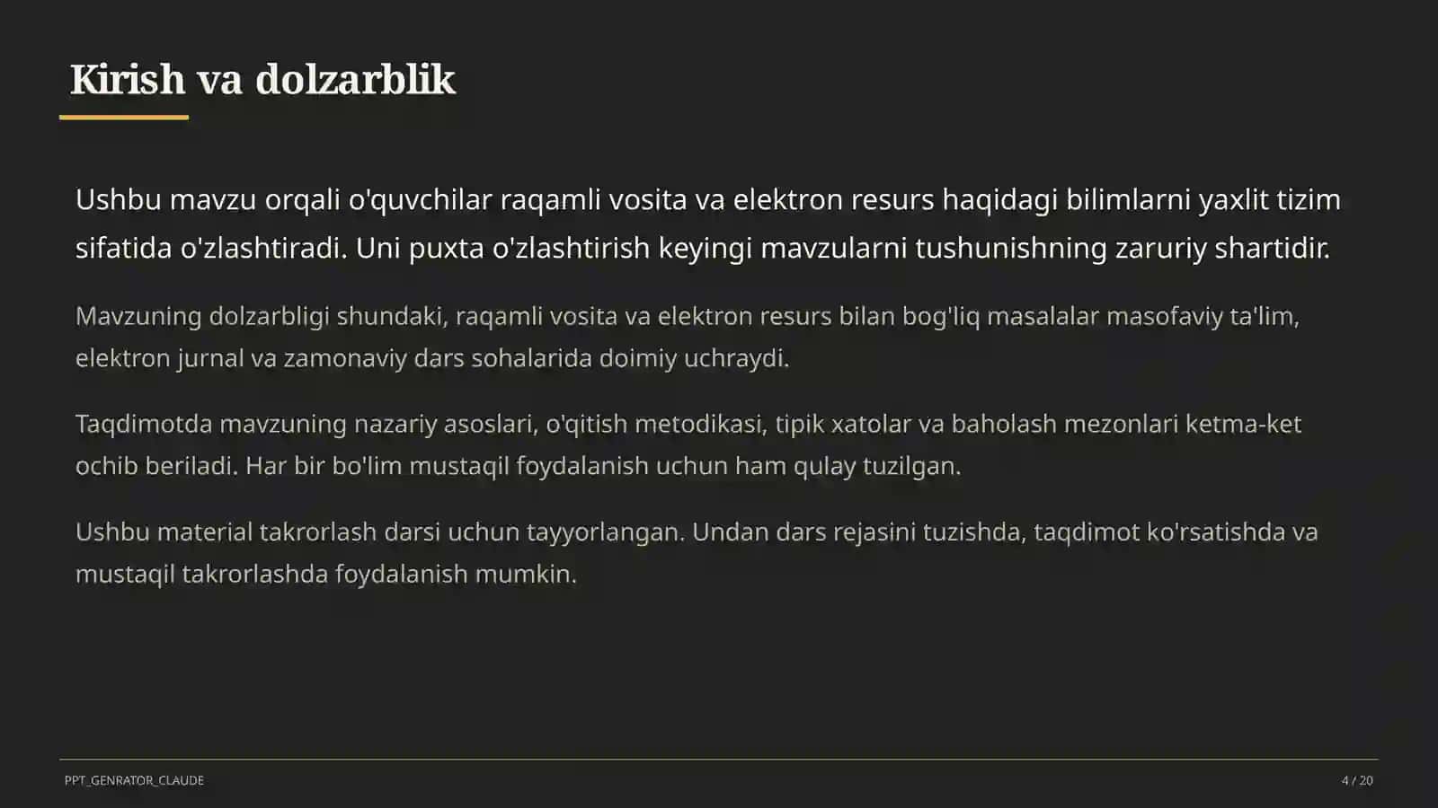 Ta'lim analitikasi: o'quvchi natijalarini tahlil qilish 4