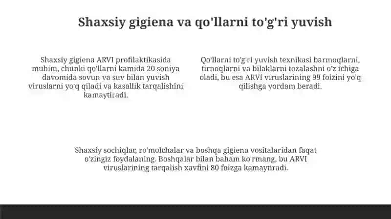 ÒRVI profilaktikasi 4
