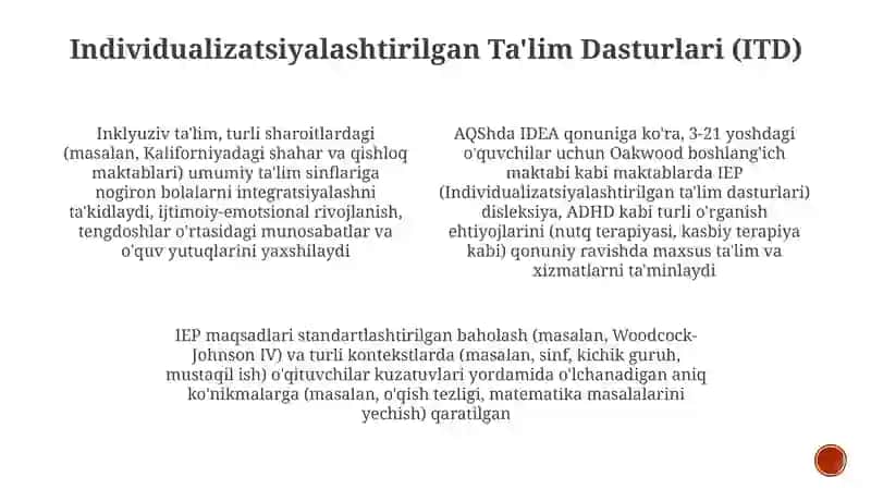 Turli o'rganish uslublari va ehtiyojlari 4