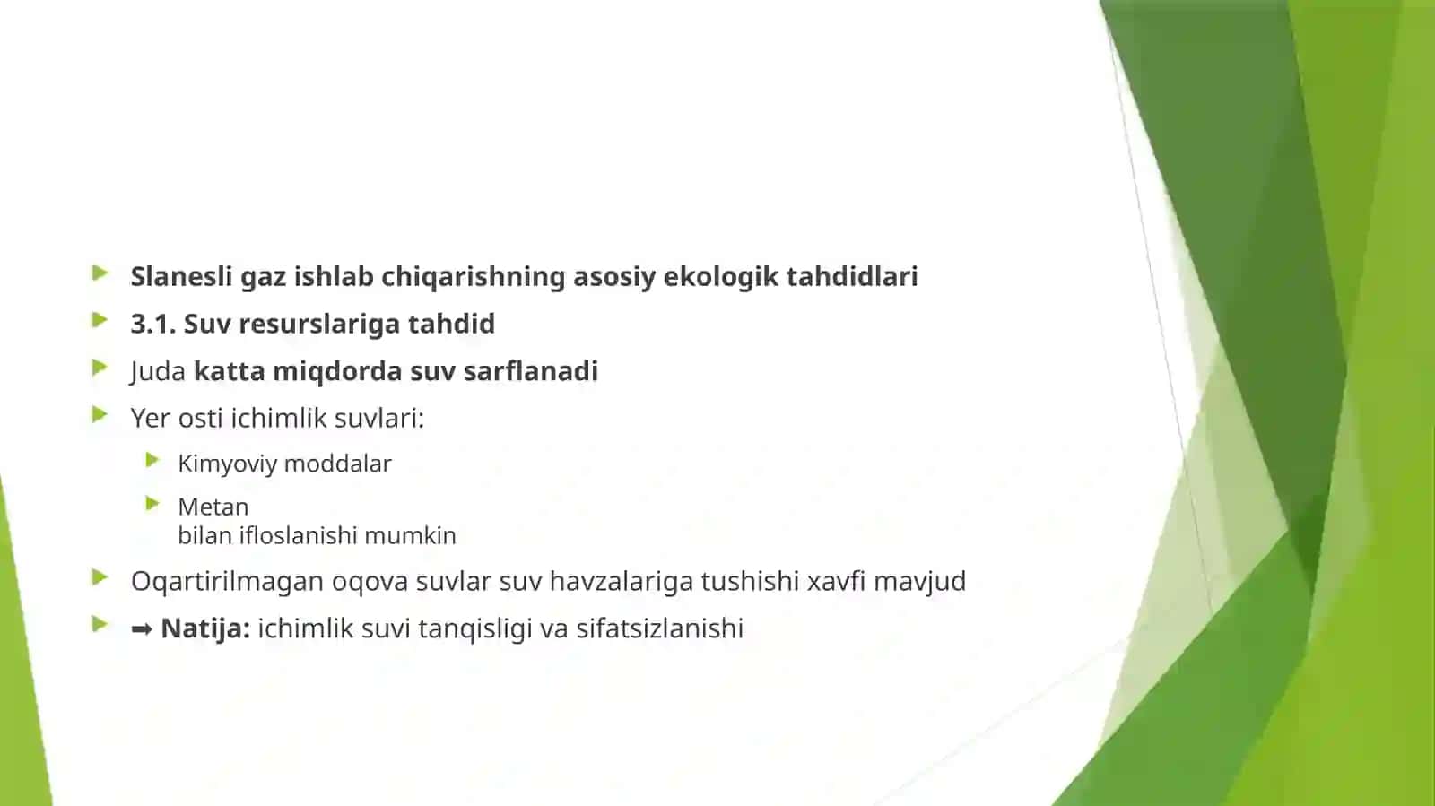 NEFT-GAZ SANOATI DA EKOLOGIK HAVFSIZLIK FANI 4