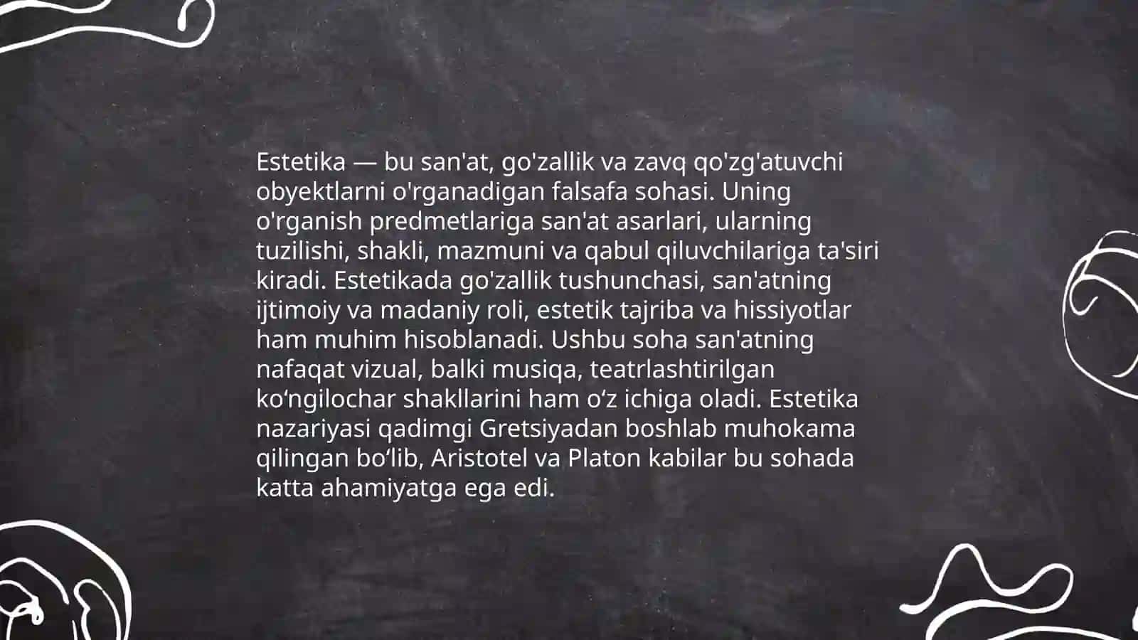 Estetika fani obyekri va falsafiy mohiyati 4
