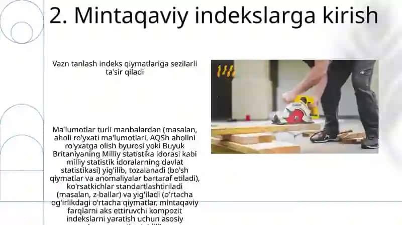 Hududiy indekslar va ularni tuzishda vazin tanlash masalasi 4