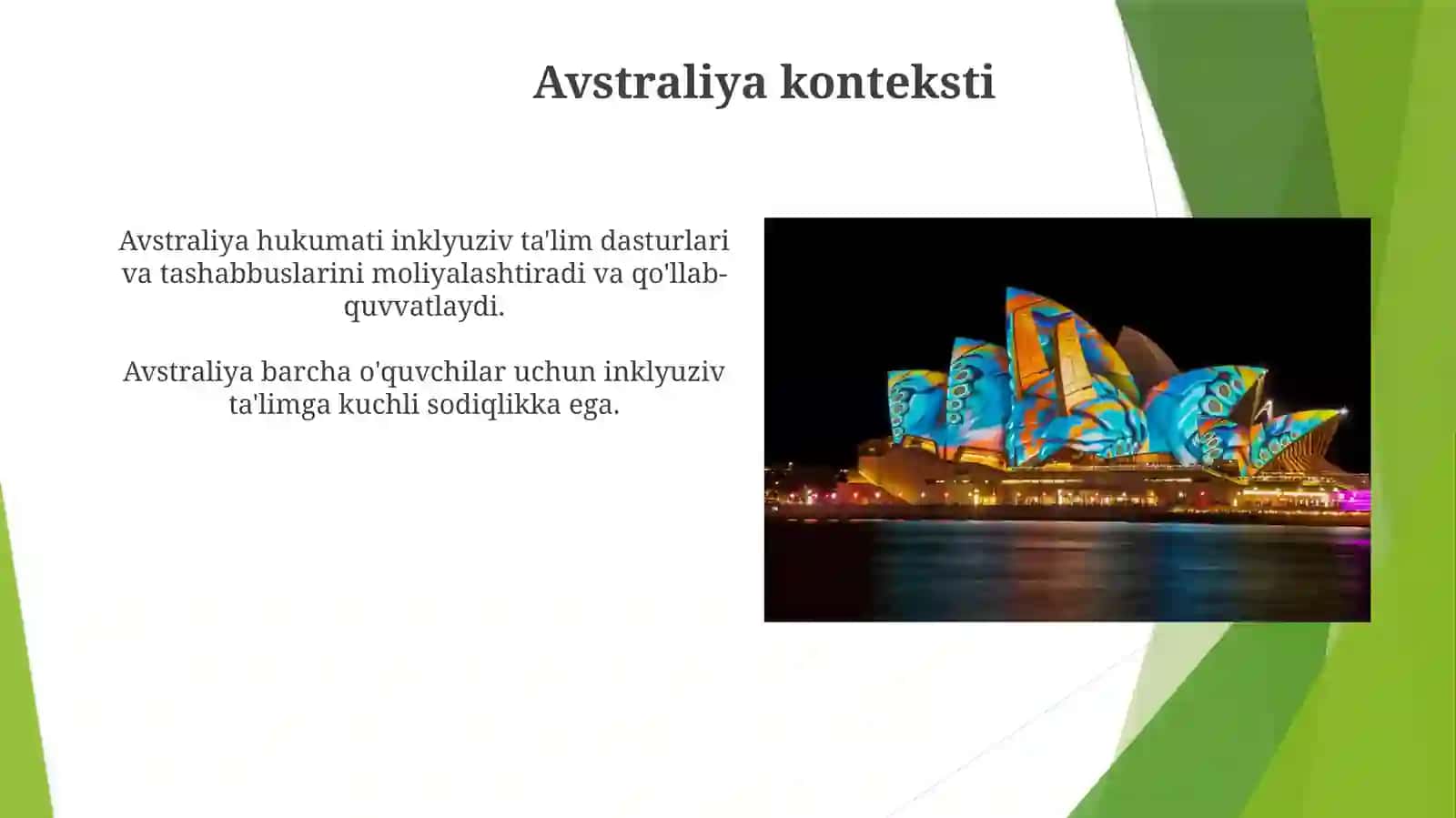Avstraliya Inklyuziv Ta'lim Ramkasi 4