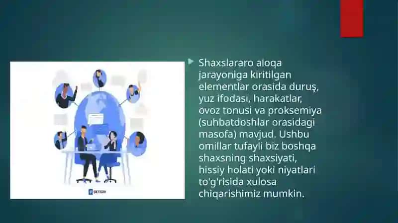Shaxslararo muomalaning shaxs taraqqiyotidagi o‘rni 4