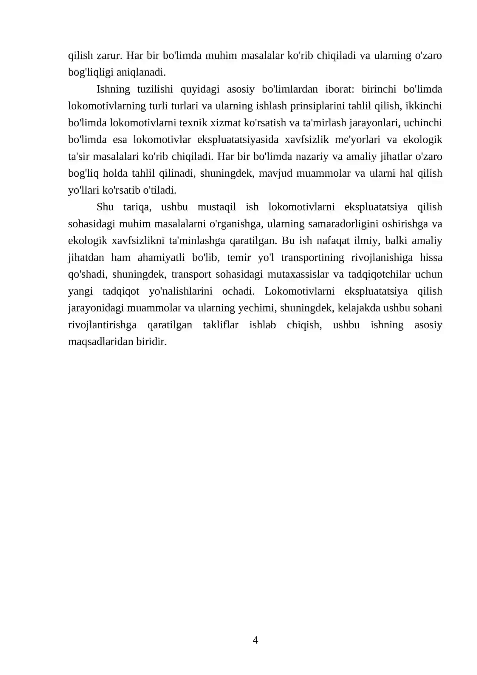 Lokomotivlarni ekspluatatsiya qilish 4