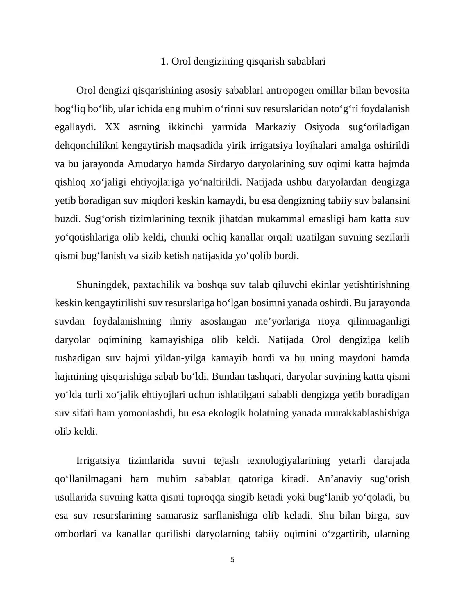 Orol fojiasi va uni oldini olish 4