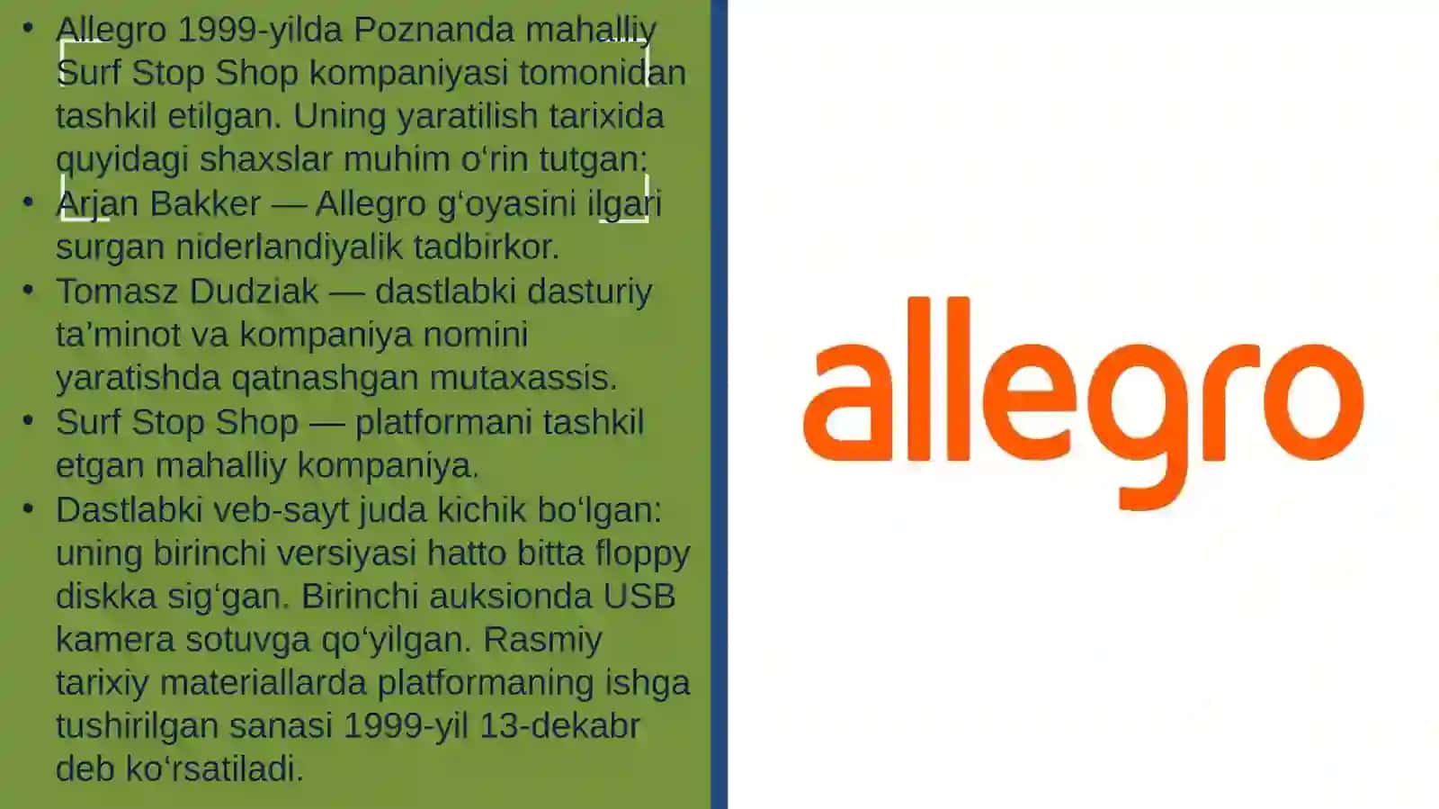 Allegro kompaniyasi 4