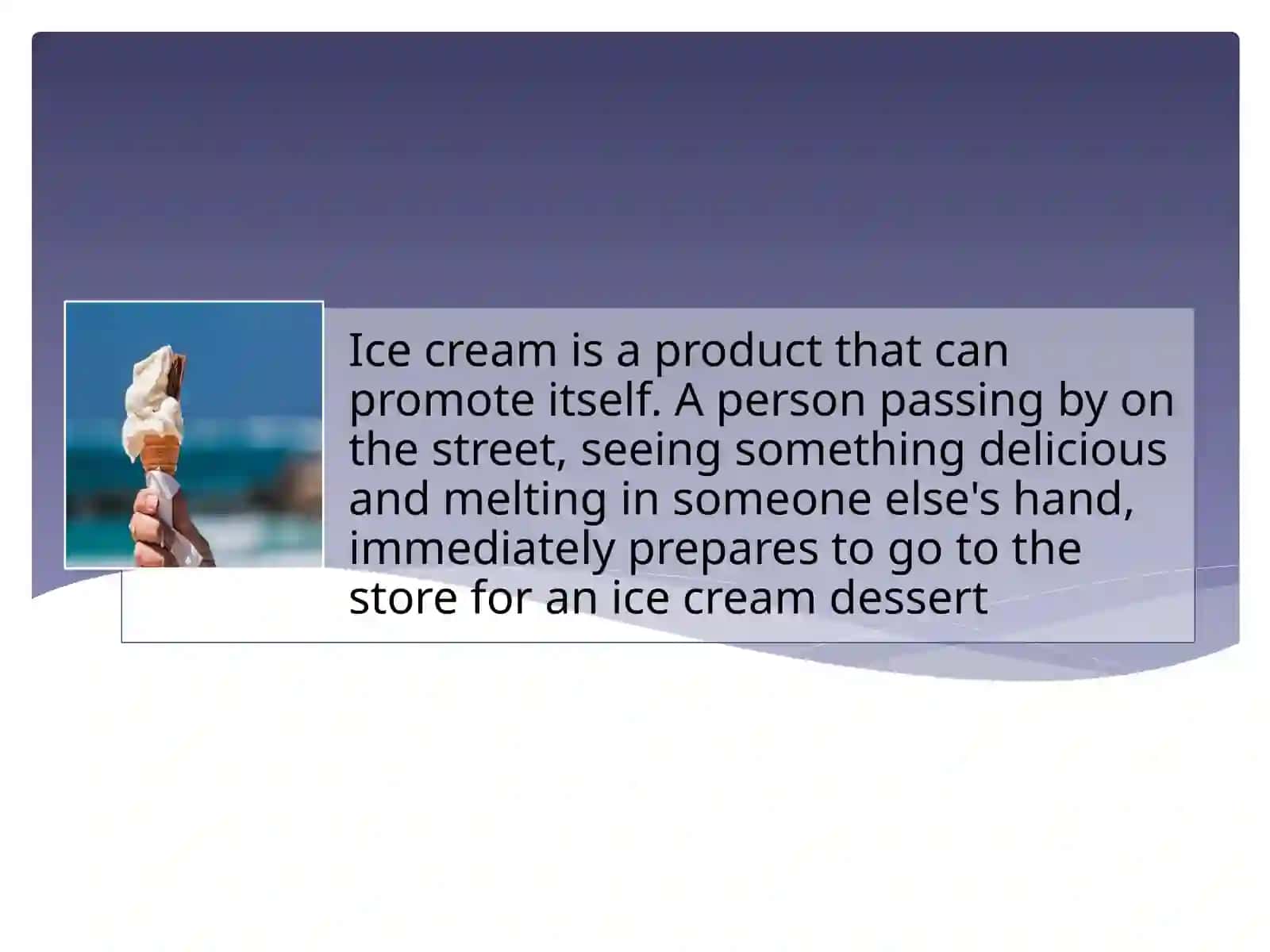 Businessplan: Icecream 4