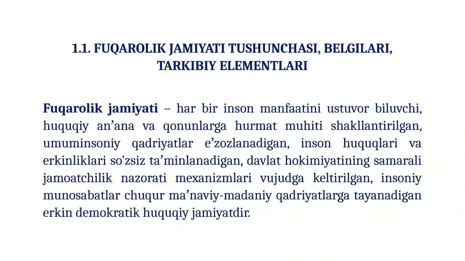 DAVLATVA HUQUQNING RIVOJLANISH ISTIQBOL VAYO‘LLARI 4