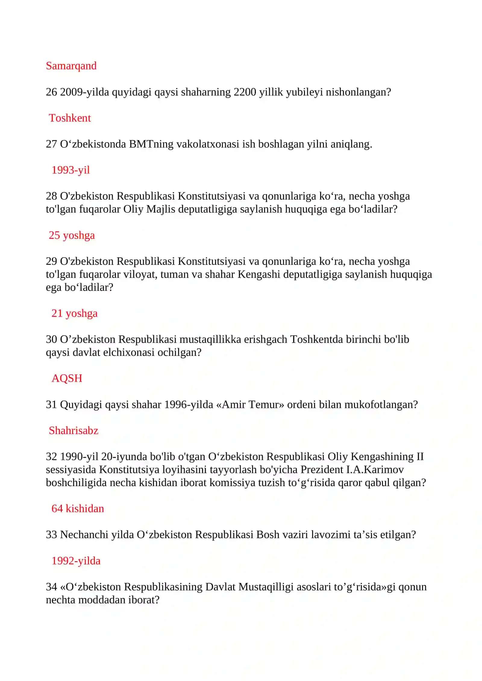 Harakatlar strategiyasi 4