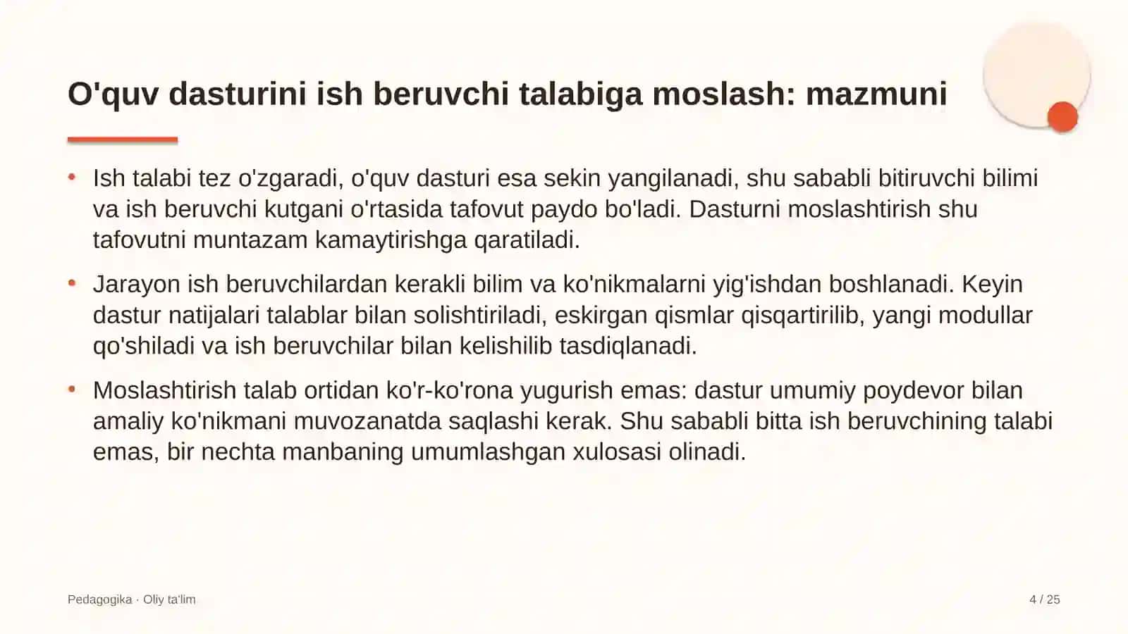 olimpiya zaxiralari kollejlarida o'quv dasturlarini ish beruvchilar talabiga moslashtirish 2487 4