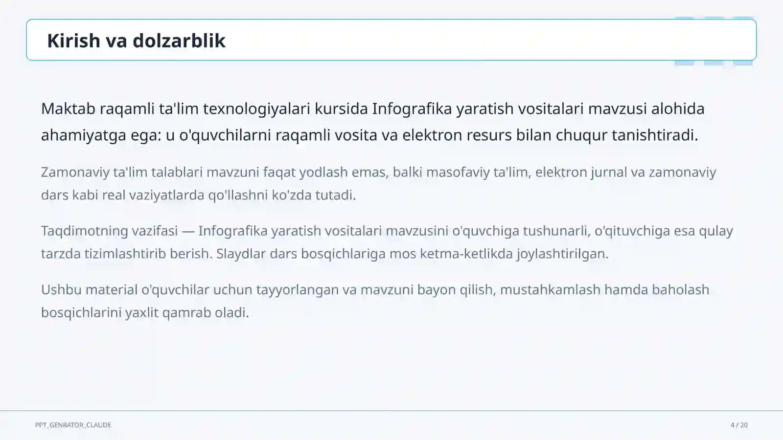 Infografika yaratish vositalari 4