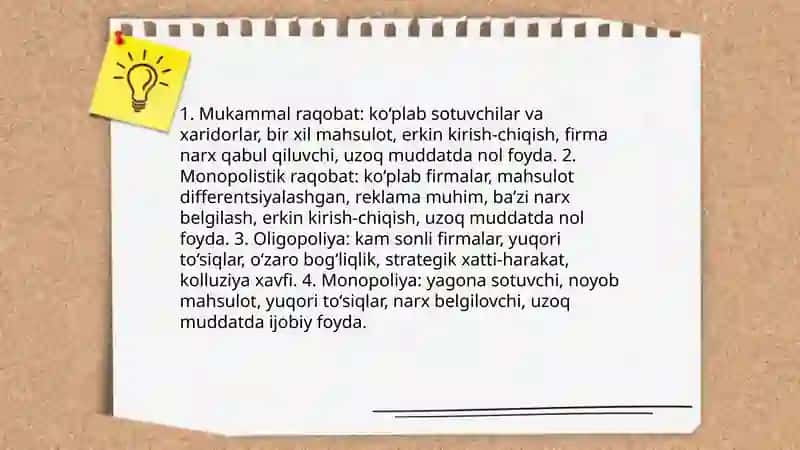Raqobat va monopoliya 4