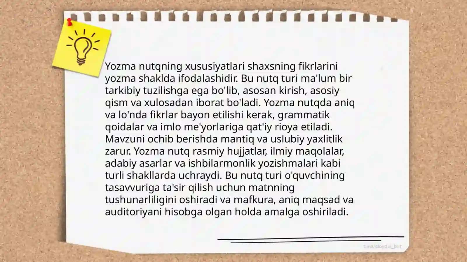 Og'zaki va yozma matnlar 4
