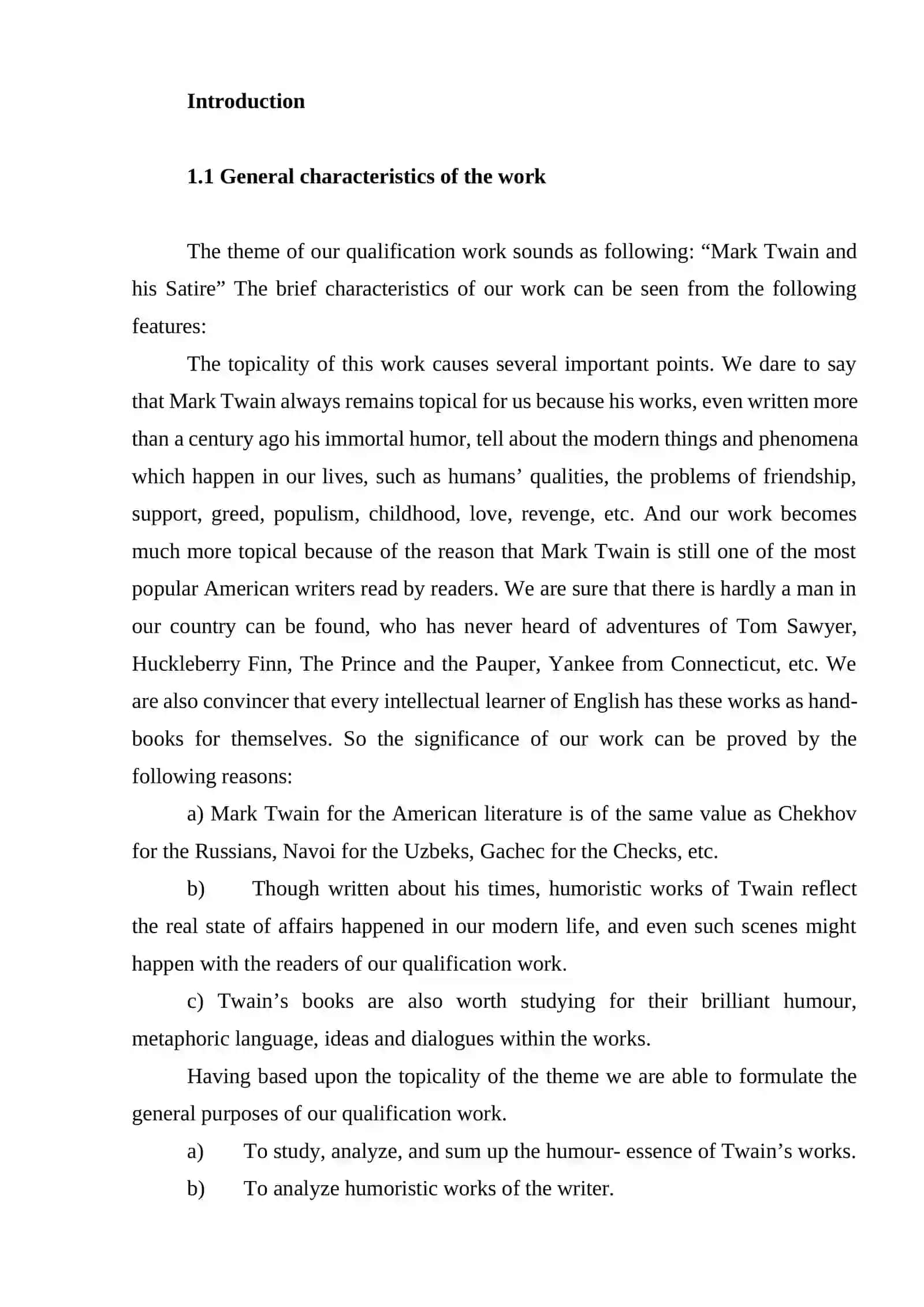 MARK TWAIN’S SATIRE 4