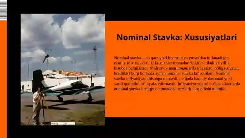 Nominal va Samarali Stavkalar Tushunchalari 4