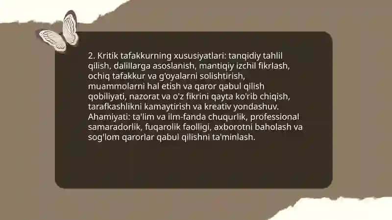 Tafakkur haqida 4