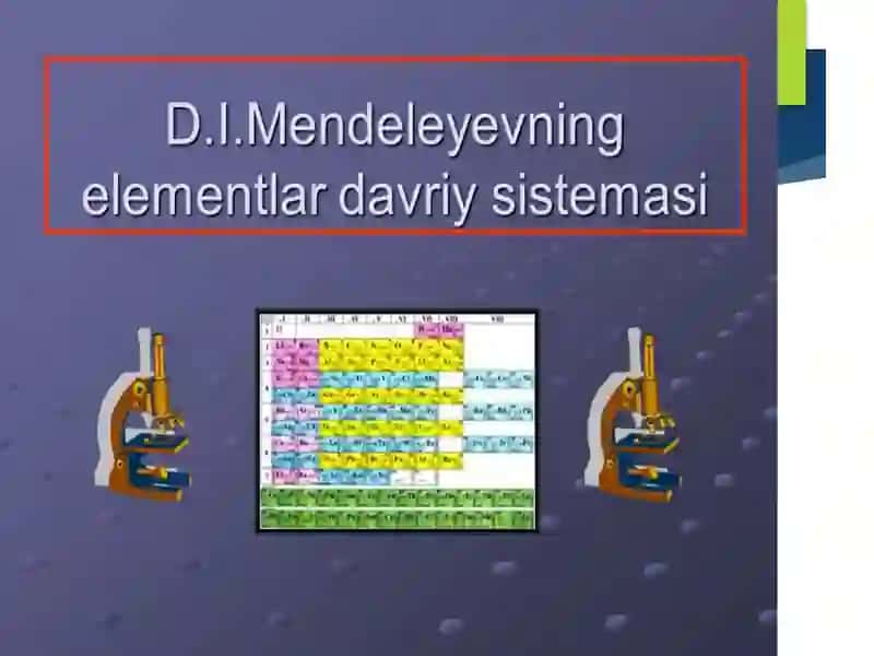 Davriy Sistemani O'rganish 4