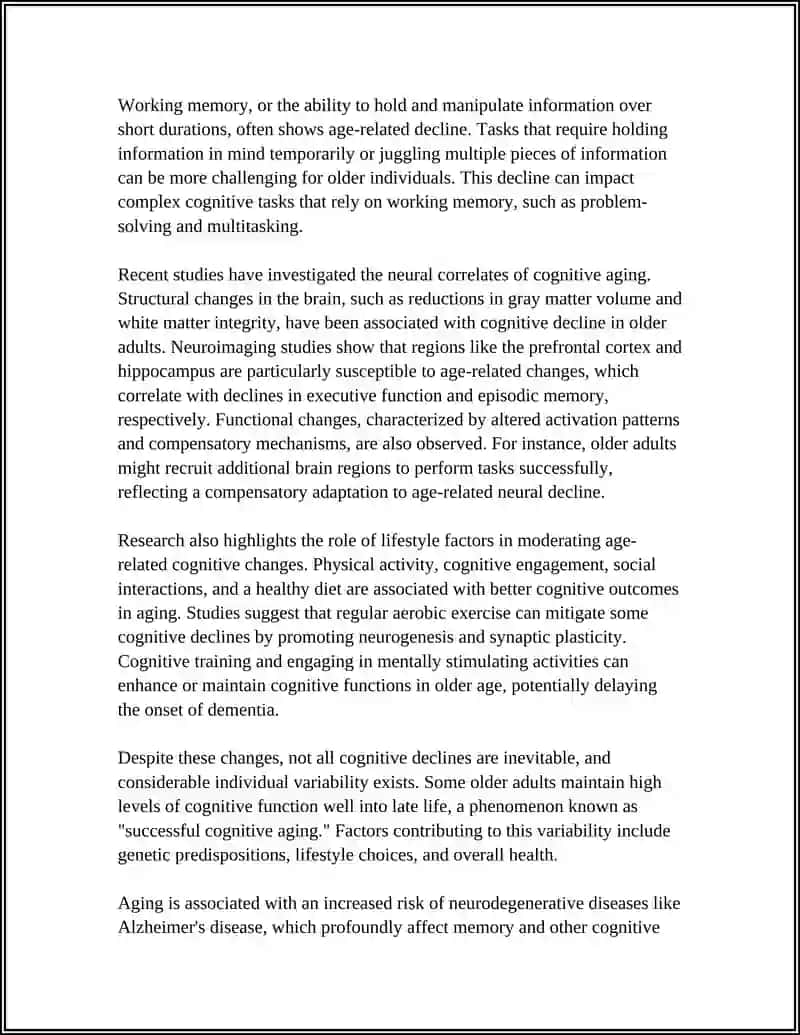 MINIRESEARCH ON AGE RELETED CHANGES 4