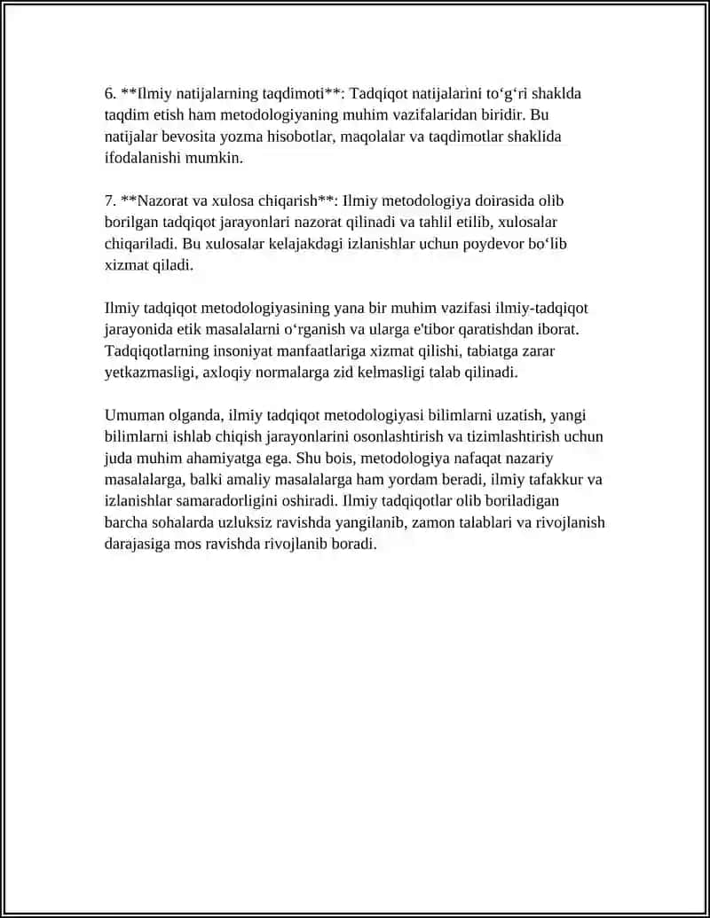 ILMIY TAQDIQOT METODOLOGIYASI 4