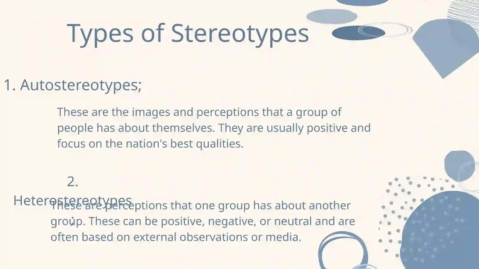 The Role and Importance of Stereotypes in Intercultural Communication 4
