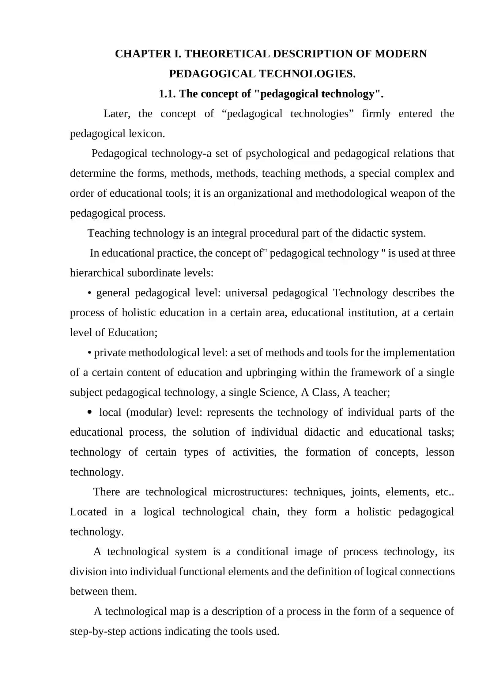 Modern pedagogical technologies in teaching English 4