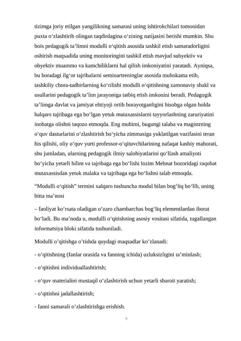 Aniq va tabiiy fanlarni oʻqitish metodikasi (matematika) 4