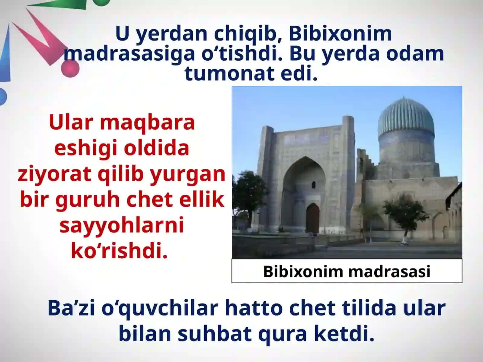 11-sinf Ma'naviyat asoslari O'zbekiston rivojining ma'naviy-axloqiy negizlari 4