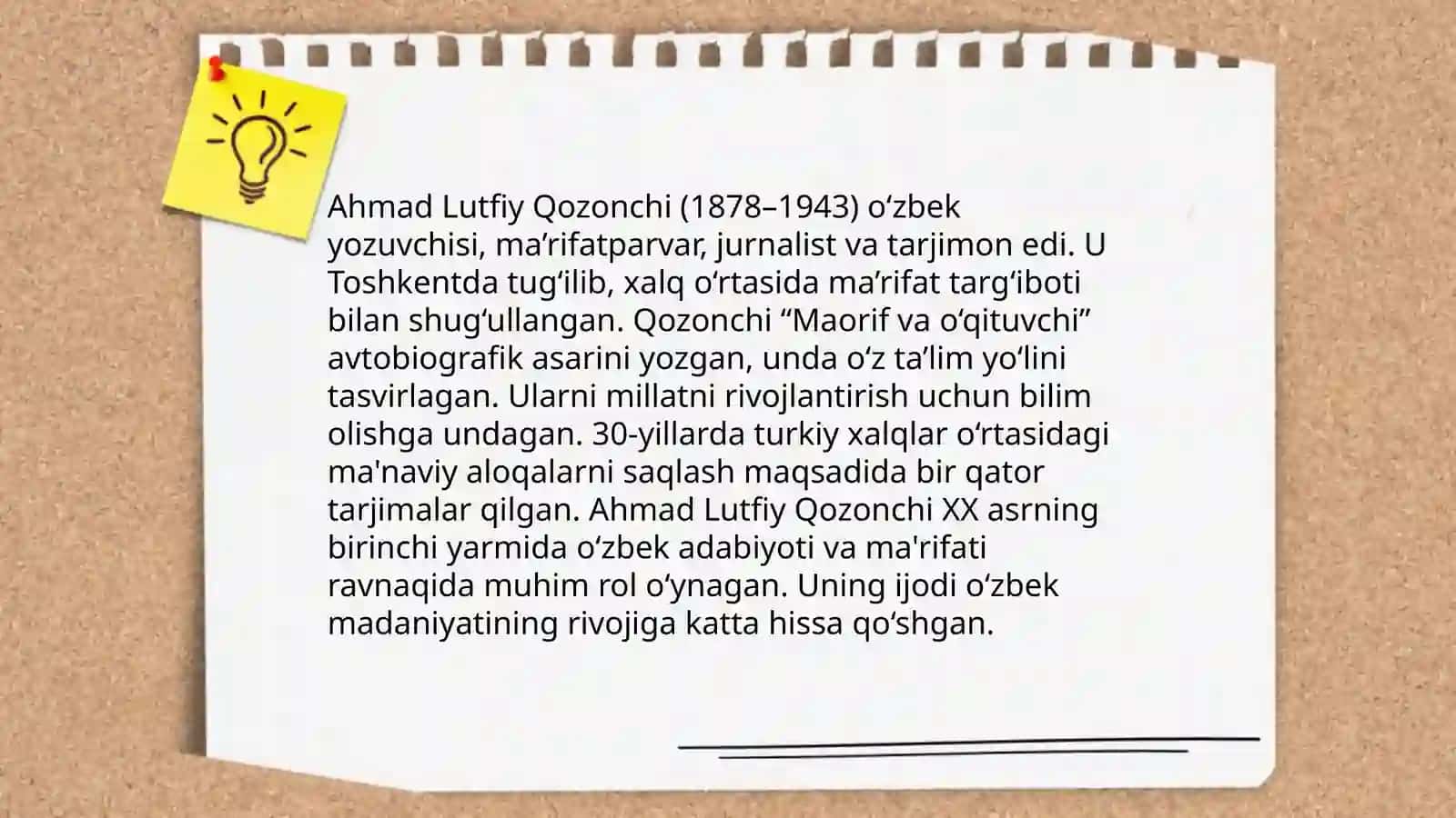 Ahmad Lutfiy Qozonchining "O'gay ona" asari 4