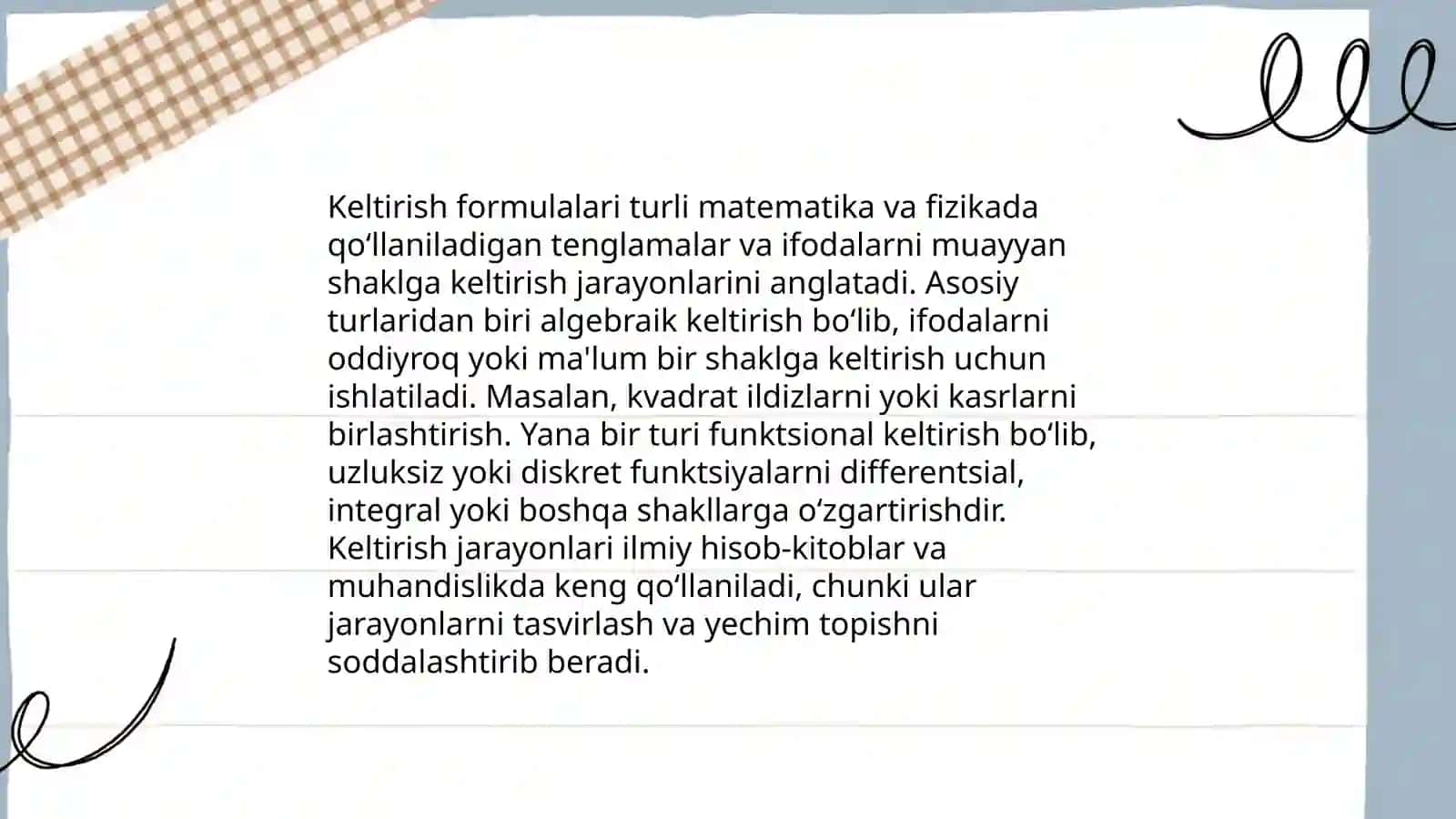 Keltirish formulalari 4