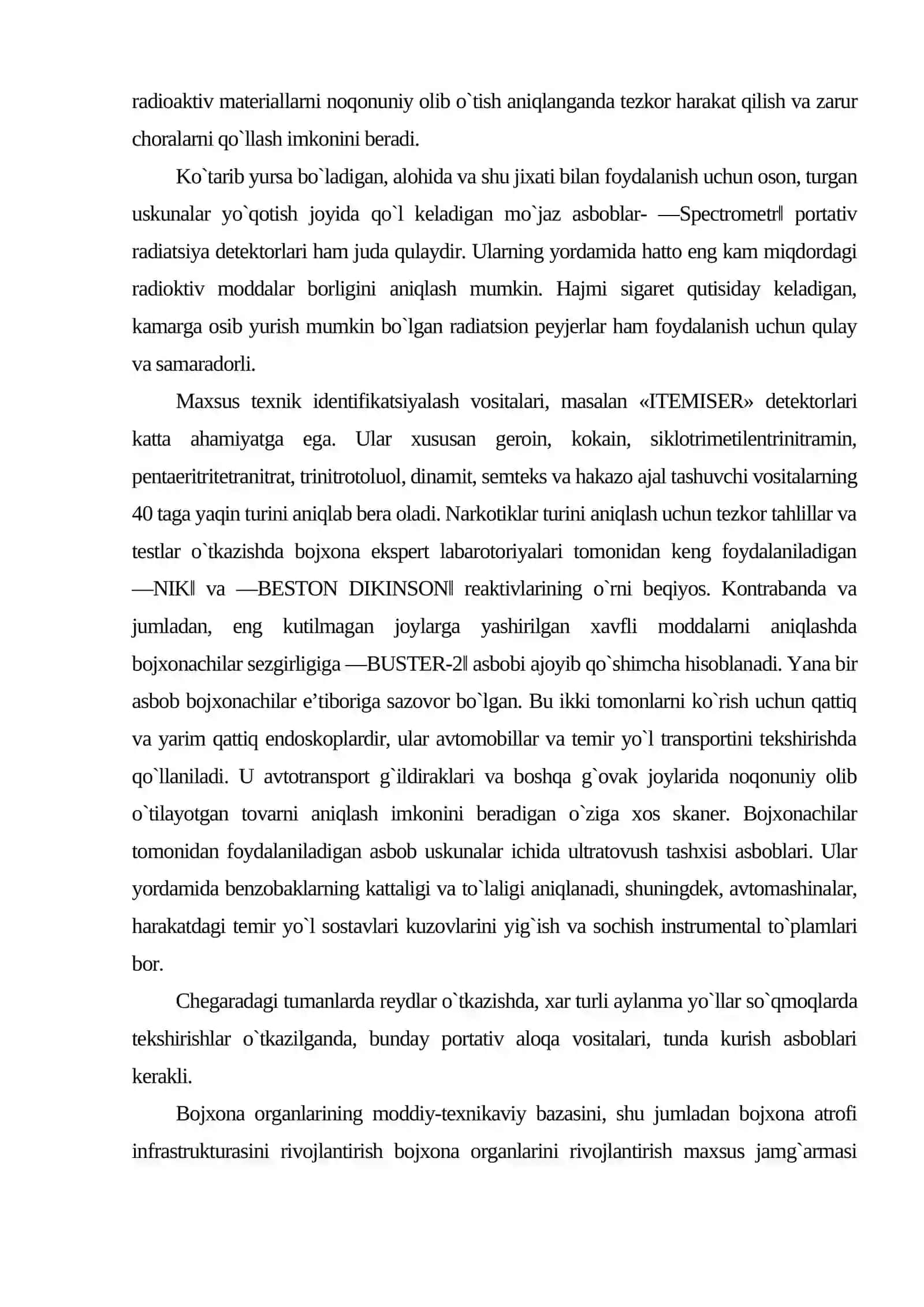 Kontrabanda va bojxona qoidalarini buzilishiga qarshi kurash samaradorligini oshirishda axborot texnologiyalaridan foydalanish 4