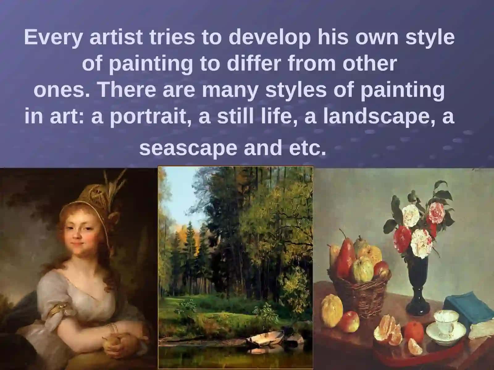 Art in our life 4