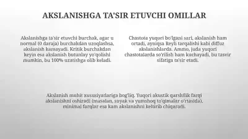 Akslanishning asosiy tushunchalari va turlari 4