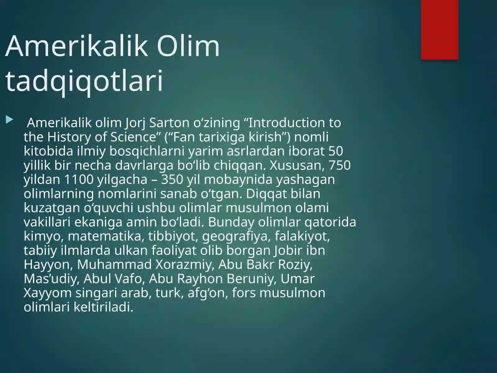 Musulmon sivilizatsiyasining o'ziga xos xususiyatlari 4