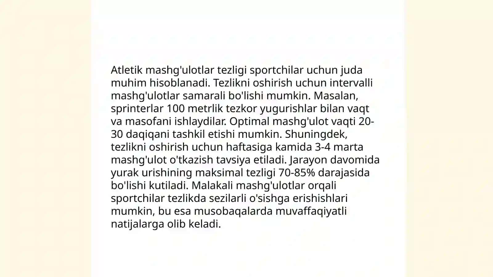 Sporstchilarning jismoniy tayyorgarligi 4