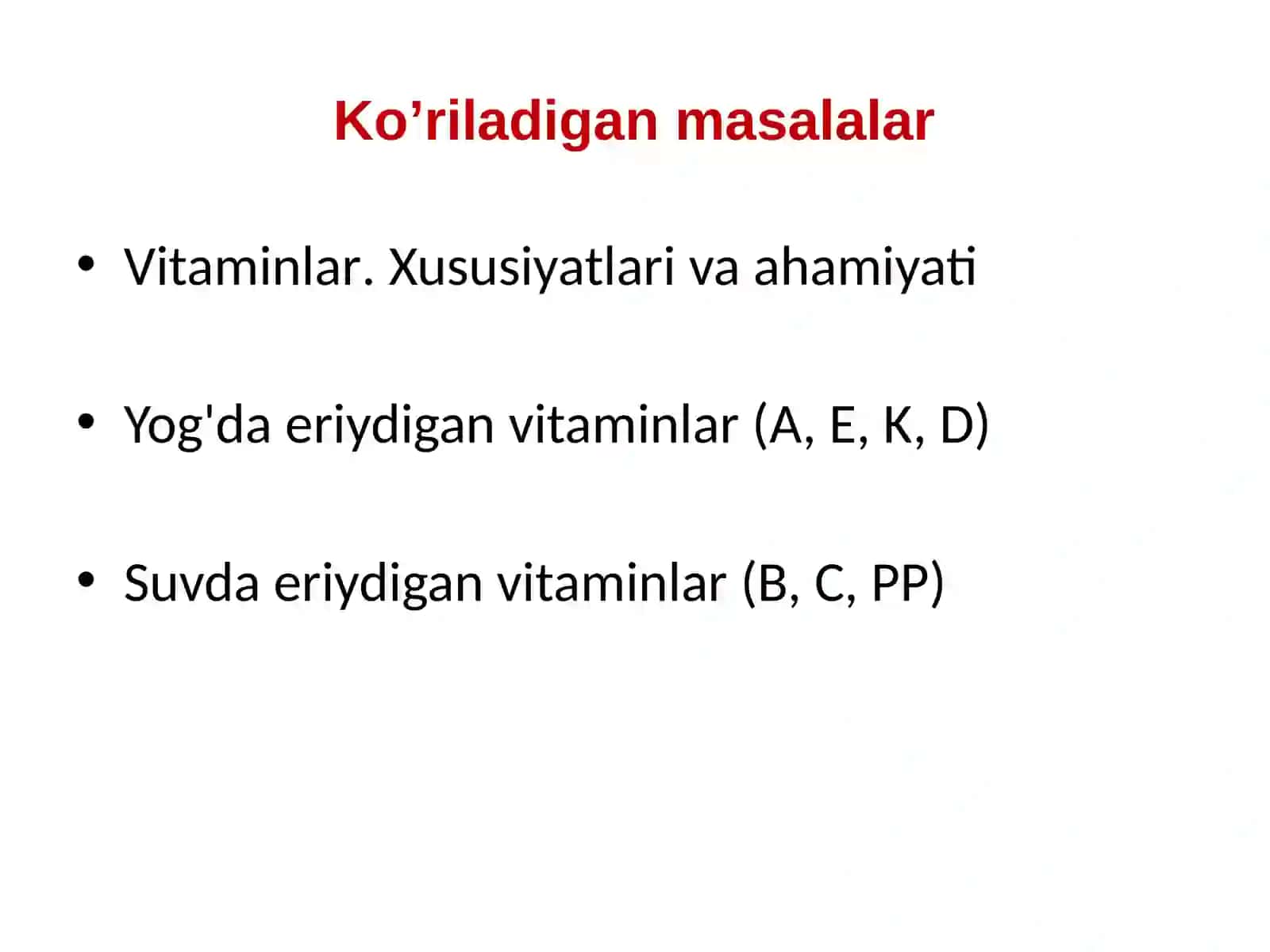 Vitaminlar 4